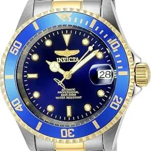 ⌚ Reloj Invicta Automático Pro Diver Azul & Dorado – Elegancia Acuática de Precisión