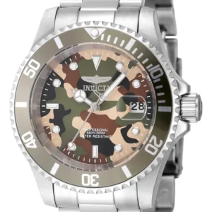 Reloj Invicta 48567 – Edición Exclusiva y Limitada (40 mm Cuarzo Verde + Beige + Camuflaje)