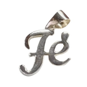 Dije “Fe” en Plata Ley .925 – Un Mensaje de Esperanza y Fortaleza Espiritual Mandala Lux