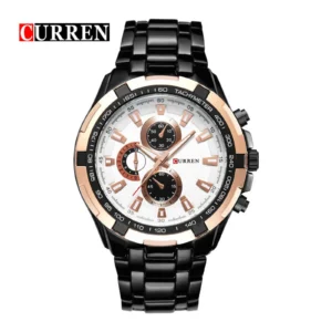 ⌚ Curren KRE02012002 Gris – Poder Urbano con Elegancia Minimalista