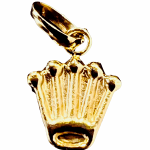 Dije Corona en Oro Puro de 18K Garantia de Por Vida en Material