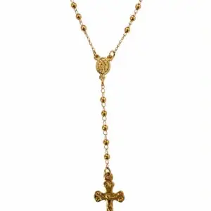 Rosario en Plata 925 con baño de oro 24K: elegancia, devoción y distinción en una sola pieza